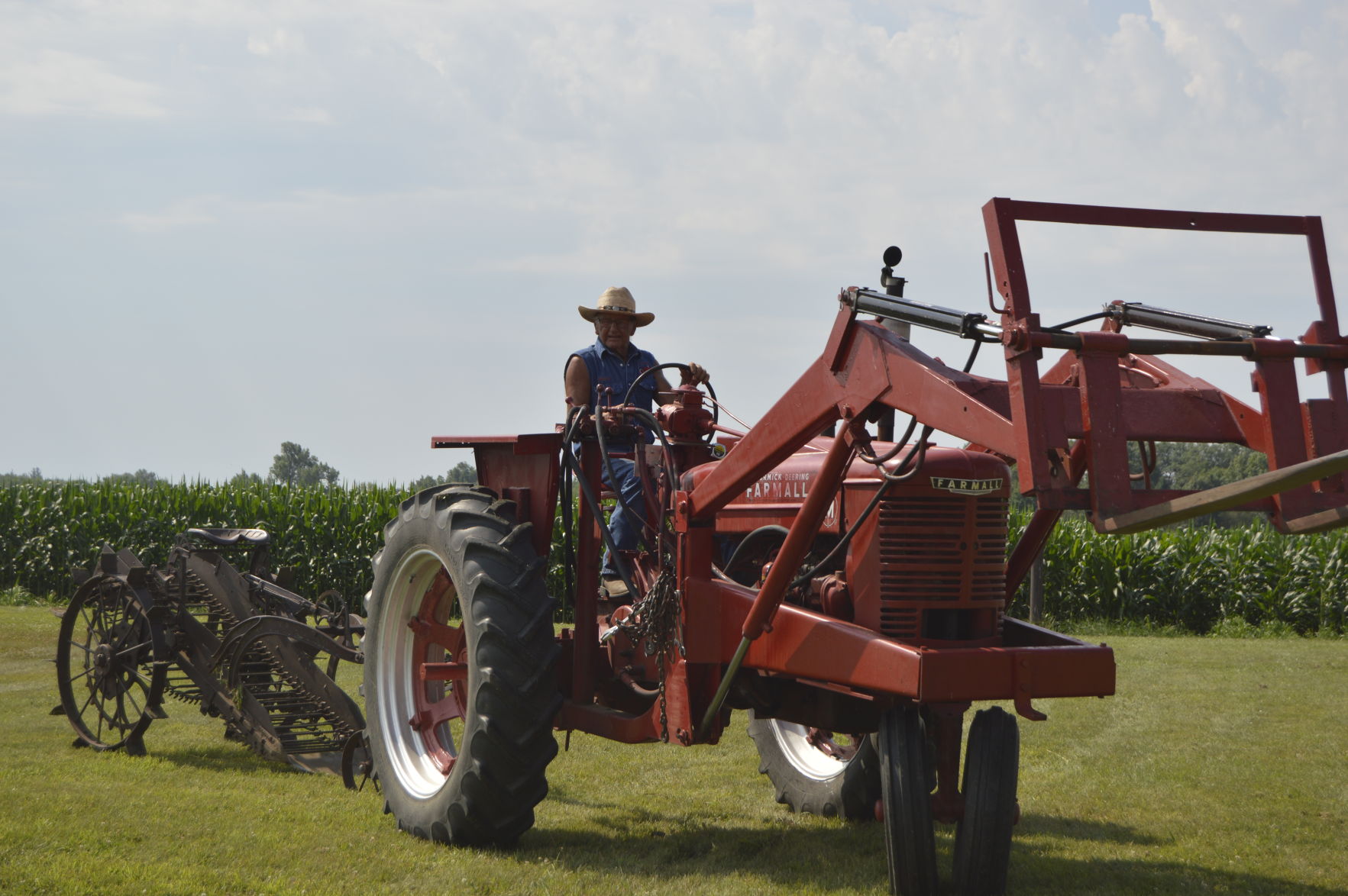 Threshing Day and Motorcycles (1).JPG